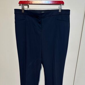 Alfani Women's Navy Blue Slim-Leg Dress Pants – Size 12